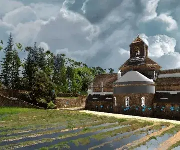 3D point cloud of a historic abbey - 83 GB - FARO Focus S350