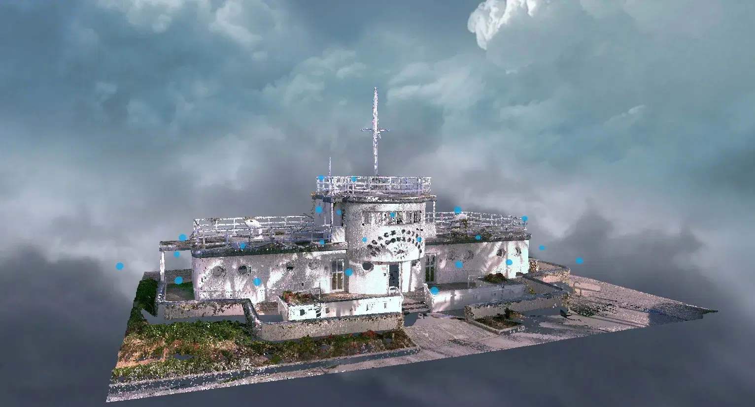 3D point cloud captured with a Leica BLK360 G2 scanner - 2 GB