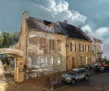 3D point cloud of a hotel - 10 GB - FARO Focus S350 scanner