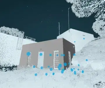3D point cloud of MEP installations - 104 GB - FARO Focus S350 scanner