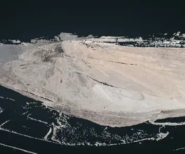 3D puntenwolk van een goudmijn - 25 GB - Leica P40 scanner