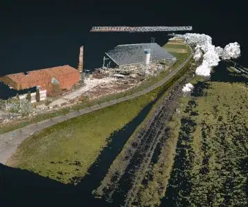 3D point cloud of a railway infrastructure - 9 GB - Viametris Backpack
